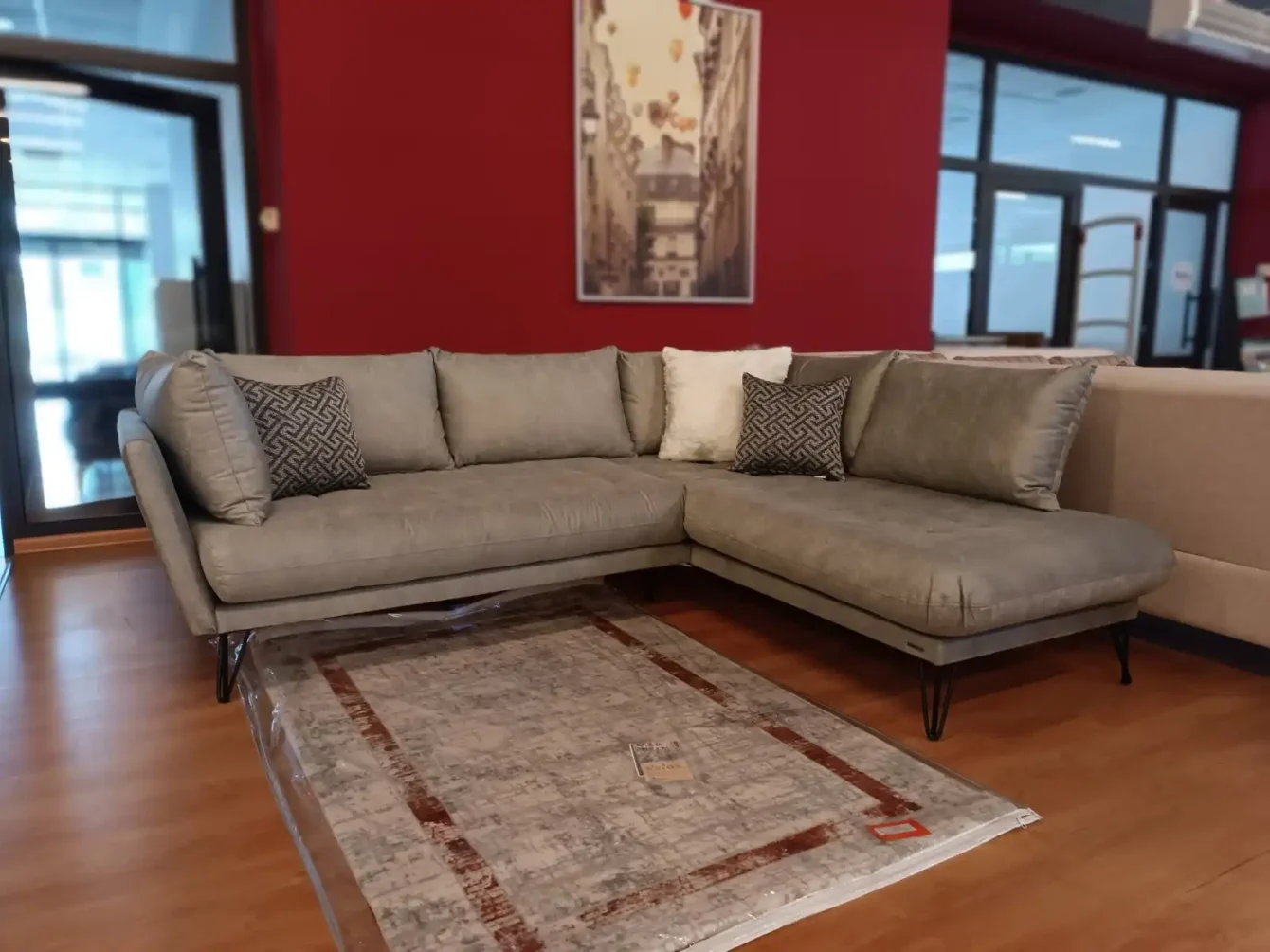 ъглов диван roma от мебели bellona