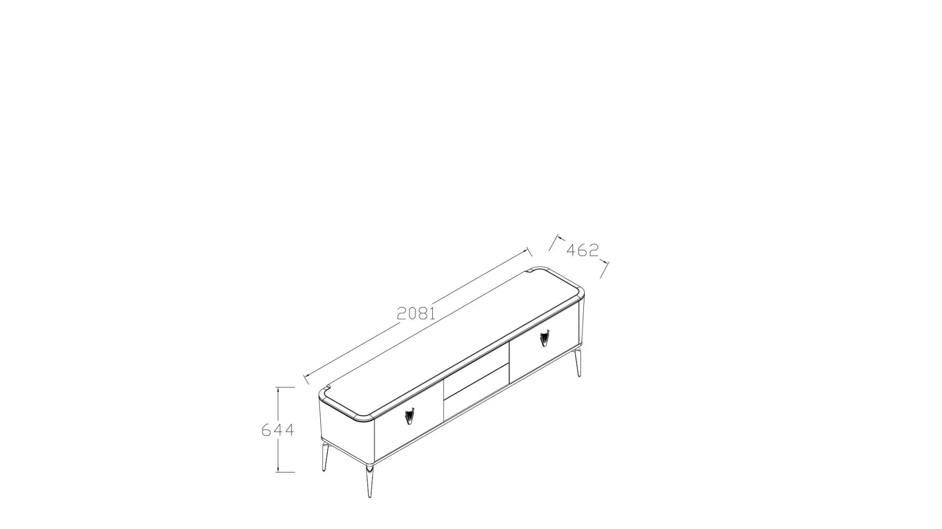 8 tv sehpasi arka modul kopya