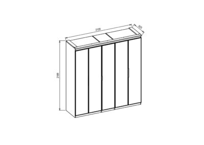 5 крилен гардероб