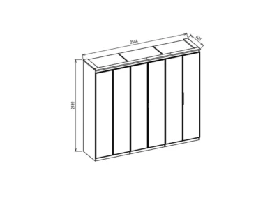 6 крилен гардероб