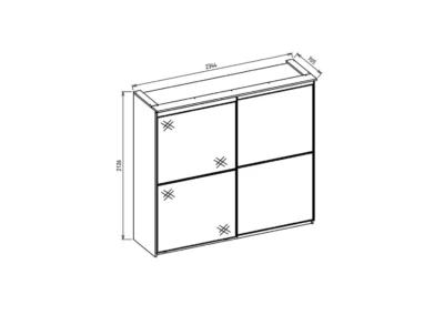 с плъзгащи врати